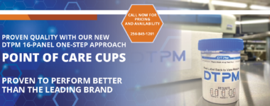 DTPM's Point of Care Cups perform better than the leading brand.