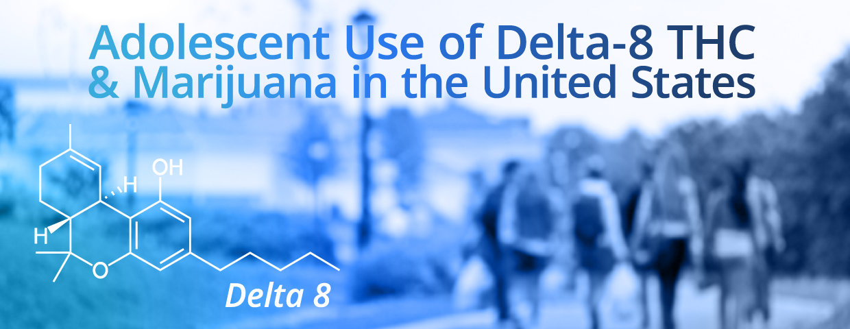 Adolescent Use of Delta-8 THC and Marijuana in the United States